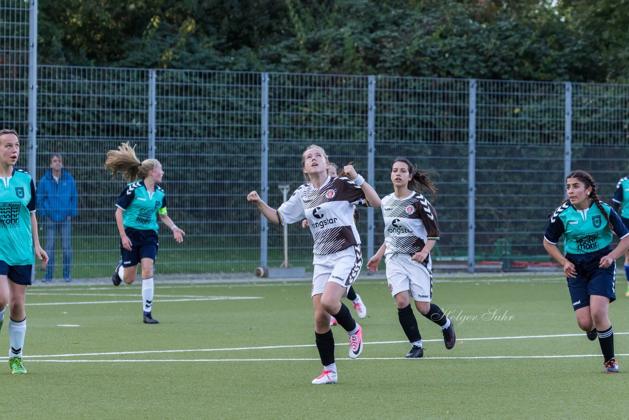 Bild 301 - B-Juniorinnen Wedel - St. Pauli : Ergebnis: 1:2